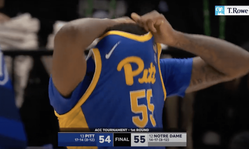 On Tuesday, Pitt's game against Notre Dame -- and likely, its season -- concluded after a controversial foul call on Zack Austin.